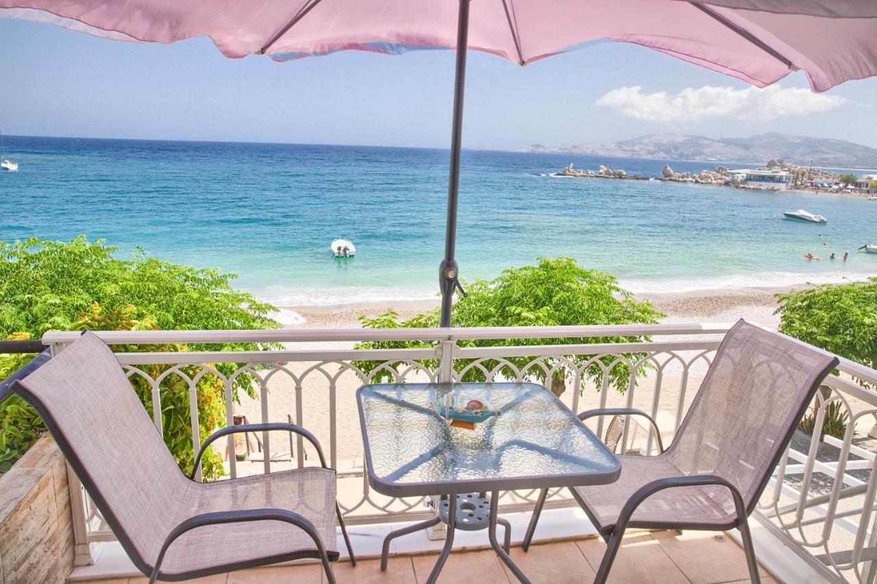 Apartmán Chara'S Sea View House Haraki Exteriér fotografie